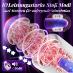 BSZUI Elektrischer Masturbator mit 10 Stoß- & 10 Zungenmodi – Premium Sexspielzeug für Männer – Bild 4