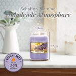 Yankee Candle Lemon Lavender Grosse Duftkerze – 150 Stunden Brenndauer – Bild 3