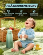 Wemoh Tragbarer Flaschenwärmer mit Selbstreinigung – 450ml Kapazität & Präzise Temperaturkontrolle – Bild 6