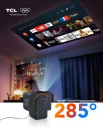 TCL C1 Smart Mini Beamer mit Google TV – 4K Projektor mit Autofokus für Heimkino – Bild 5