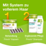 270 Stück Priorin Kapseln mit Hirseextrakt, Vitamin B5 & L-Cystin – 12-Wochen-Kur gegen Haarausfall für Frauen – Bild 12