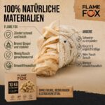 Flame Fox Anzündwolle 10kg – Öko-Holzwolle mit Wachs für Kamin & Grill – Bild 5