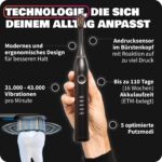 Zahnheld Gero 3 Schallzahnbürste – IPX7 wasserdicht, 110 Tage Akku, 5 Modi – Bild 2