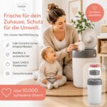 OLALAO Nachfüllfolien für Windeleimer 8er-Pack – Kompatibel mit Tommee Tippee – Bild 2