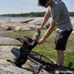 TRINORDIC Ultraleichte Aufblasbare Isomatte 550g mit Kissen – Campingmatte für Wandern – Bild 2