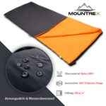 MOUNTREX Deckenschlafsack 700g – Ultraleicht & Kompakt für Camping & Reisen – Bild 3