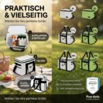 five dots Kühltasche 30L – 24h Kühlung für Arbeit, Auto & Picknick – Bild 8