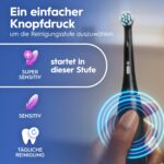 Oral-B iO Series 2 Elektrische Zahnbürste Blau – Sanfte Reinigung mit 3 Modi – Bild 11