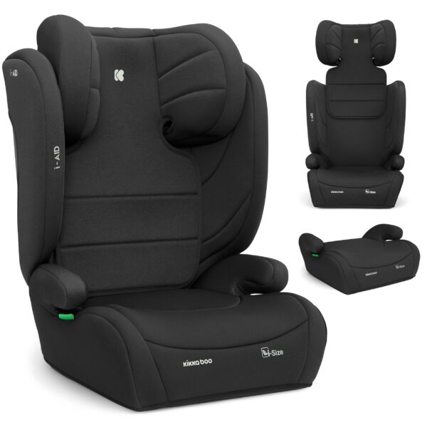 Kikka Boo i-AID Kindersitz 15-36 kg – Sicherer Autositz Gruppe 2-3 für 3-12 Jahre
