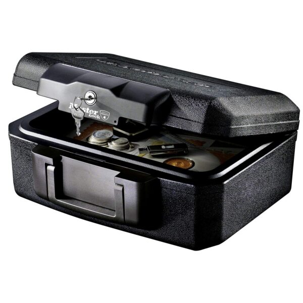 Master Lock L1200 Feuerfester Tresor 5L – Dokumentenschutz mit Schlüsselschloss