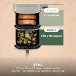 Ninja Double Stack XL Heissluftfritteuse 9,5 l – Digitales Bratenthermometer & 4 Ebenen – Bild 9