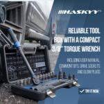 HASKYY Drehmomentschlüssel Set 3/8" 5-60 Nm – Professionelles Werkzeug für Motorrad & Auto – Bild 8