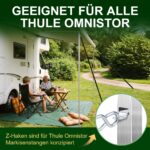 SCHINTILLO Sturmsicherung für Thule Omnistor – 39 cm Spiralbodenanker & 414 cm Gurte – Bild 3
