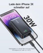 Anker PowerCore 533 Powerbank 10.000mAh mit 30W Power Delivery – Schnellladung für iPhone & MacBook – Bild 3
