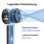 Laifen Neo Haartrockner – 22 m/s Hochgeschwindigkeits-Föhn mit Ionentechnologie & Hitzeschutz – Bild 6