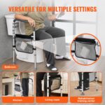 VEVOR Toiletten-Sicherheitsgeländer 136 kg – Aufstehhilfe mit Aluminiumrahmen & rutschfesten Griffen – Bild 5