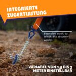 Peggy Peg Tie Strap 2.0 – Markisenspanngurt 2er Set mit T-Connector für sichere Sturm­abspannung – Bild 4