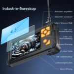 10m Endoskopkamera 1080P HD mit 8 LED – IP67 Inspektionskamera für Rohre & Autowartung – Bild 6