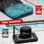 Yohood Basketballkorb 100–305 cm Höhenverstellbar – Outdoor Ständer mit bruchsicherer PC-Rückwand – Bild 3