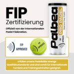 Palbea PRO Padel – FIP-zertifizierte Padelbälle mit HV-Filz für Turniere & Training – Bild 3