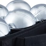 Relaxdays Boule Set mit 12 Metallkugeln & Zielkugel – Profi Petanque für Garten & Strand – Bild 8
