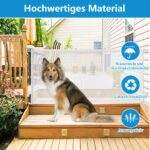 Eyeleaf Ausziehbares Treppenschutzgitter 140 cm – Sicherheitsgitter für Babys & Haustiere – Bild 5
