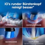 Oral-B iO Series 3 Elektrische Zahnbürste Doppelpack – Zahnpflege mit Andruckkontrolle – Bild 14