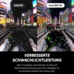Insta360 X5 Essentials-Bundle – 8K 360°-Kamera mit KI-Stabilisierung & Unsichtbarem Selfie-Stick – Bild 4