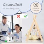 Unique Nature Spielbogen Baby aus Holz – Schadstofffreies Spieltrapez ab 0 Monaten – Bild 4