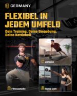 HQ Germany® Kettlebell 8kg Powdercoat – Vollguss Kugelhantel für Funktionales Training – Bild 6