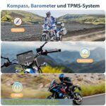 CARPURIDE W702BS Pro Motorrad CarPlay Display 7" – Kabelloses CarPlay & Android Auto für BMW – Bild 8