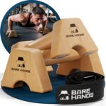 Bare Hands Liegestützgriffe 2er Set – Holz Parallettes für Calisthenics & Handstand