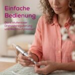 Beurer MP 100 Maniküre- und Pediküre-Station – 41-teiliges Profi-Set mit Saphir-Aufsätzen – Bild 6