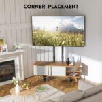 BONTEC Mobiler TV Ständer für 32-70 Zoll mit Rollen – Höhenverstellbar & Standfest – Bild 8