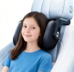 RunSnail Auto-Nackenstütze 360° drehbar – Ergonomisches Memory-Foam Kopfkissen für Kinder & Erwachsene