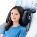 RunSnail Auto-Nackenstütze 360° drehbar – Ergonomisches Memory-Foam Kopfkissen für Kinder & Erwachsene