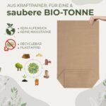 BioGlück® Biomüllsäcke 120L [25 Stück] – Reissfest & Nassfest für die Biotonne – Bild 6