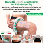 TESMED CELLULITE Manueller Anti-Cellulite Massageroller mit patentierter Rollentechnologie – Made in Italy für Oberschenkel & Gesäss – Bild 5