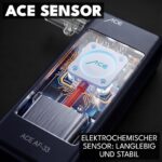ACE AF-33 Alkoholtester – Testsieger mit elektrochemischem Sensor & 95,8% Genauigkeit – Bild 4
