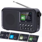 ROCAM DAB+/FM Digitalradio mit Bluetooth 5.0 – 3000-mAh Akku & 8W Hi-Fi Sound