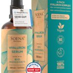 Soena Bio Hyaluron Serum 100ml – 4-Fach Komplex für intensive Hautfeuchtigkeit