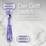Gillette Venus Extra Smooth Swirl Damenrasierer – Flexible 5-Klingen-Rasur für Kurven – Bild 7