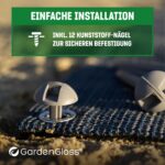 GardenGloss Vorzeltteppich Wetterfest – Outdoor Campingteppich mit UV-Schutz & Tragetasche – Bild 6