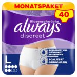 Always Discreet Inkontinenz-Höschen Normal L – Sicherer Schutz für Frauen mit Blasenschwäche