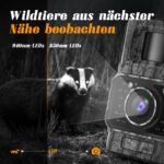 MAXDONE Wildkamera 4K 64MP mit App-Steuerung – Wildtierkamera mit Nachtsicht & 6000mAh Akku – Bild 2