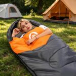 SWTMERRY 3-4-Jahreszeiten Schlafsack – Wasserdicht & leicht für Wandern & Camping – Bild 4