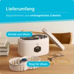 KLARBERG® Ultraschallreiniger 600ml – Tiefenreinigung für Brillen, Schmuck & Zahnersatz – Bild 6