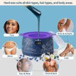 AURAFINE Digital Waxing Set – Professionelle Haarentfernung zu Hause mit Wachsheizer & Kammille-Perlen – Bild 2
