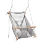 Tulano Hop 40 3-in-1 Babyschaukel – Mitwachsend für 6–36 Monate mit 5-Punkt-Gurt