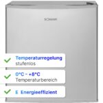 Bomann® Mini-Kühlschrank 42L – Getränkekühlschrank leise für Büro & Camping | KB 7346 – Bild 7